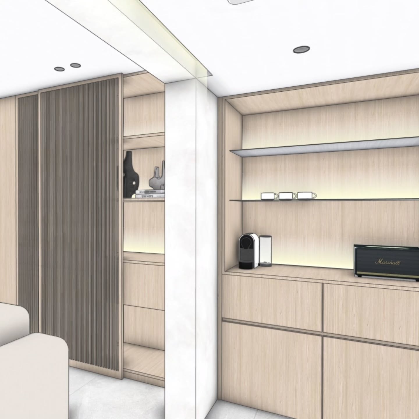 수납장 3D 모델링